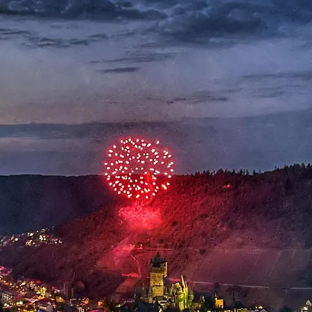 דירה Burg,mosel,tal-blick *